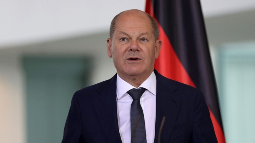 Almanya Başbakanı Olaf Scholz İsrail'i ziyaret etti