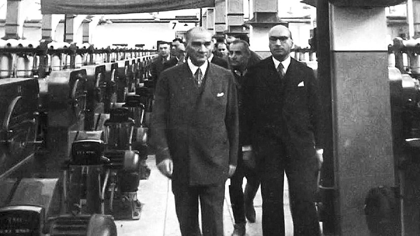 Atatürk’ün 1937’de açtığı Nazilli’deki basma fabrikası, Cumhuriyet’in en önemli eserlerinden biridir.