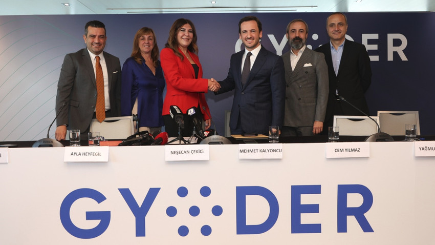 GYODER’de bayrak değişimi:&nbsp;Mehmet Kalyoncu görevi Neşecan Çekici'ye&nbsp;devretti