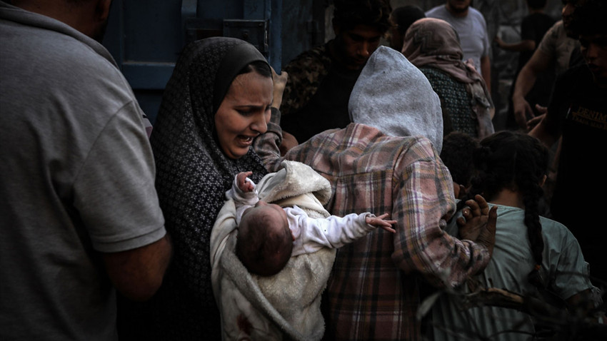 Deir Al Balah kentindeki Maghazi Kampı