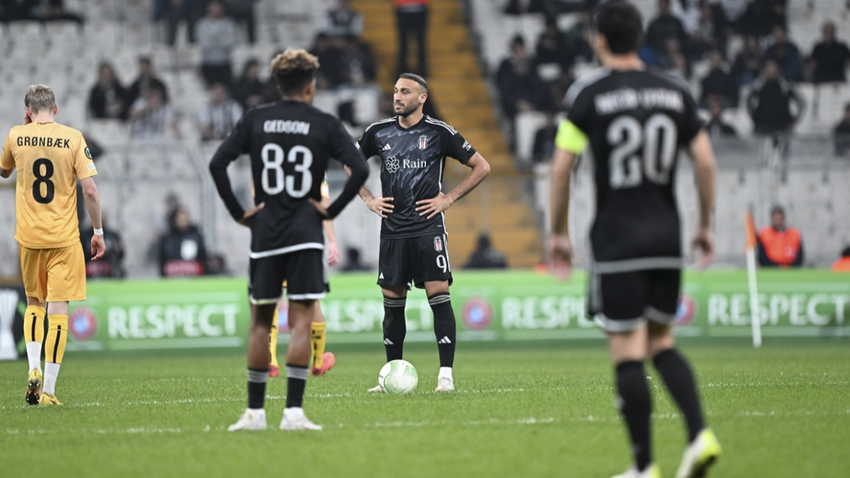 Beşiktaş'ın Konferans Ligi'nde gruptan çıkma şansı kalmadı