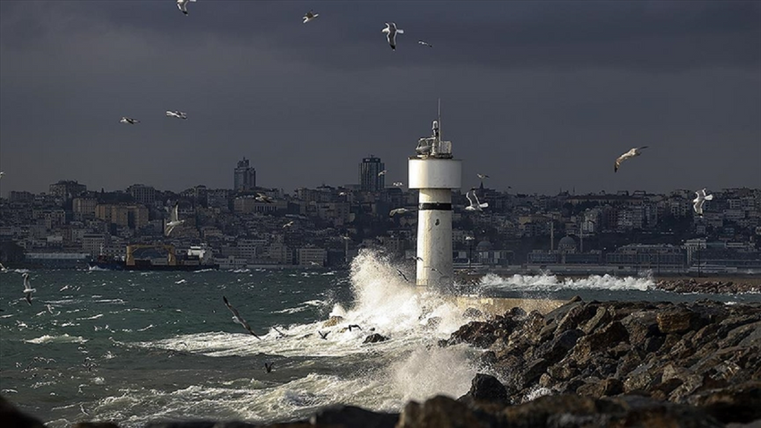 Marmara Bölgesi için fırtına uyarısı