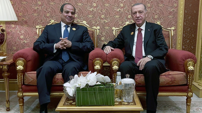 Cumhurbaşkanı Erdoğan ile Mısır Cumhurbaşkanı Sisi Gazze'yi görüştü