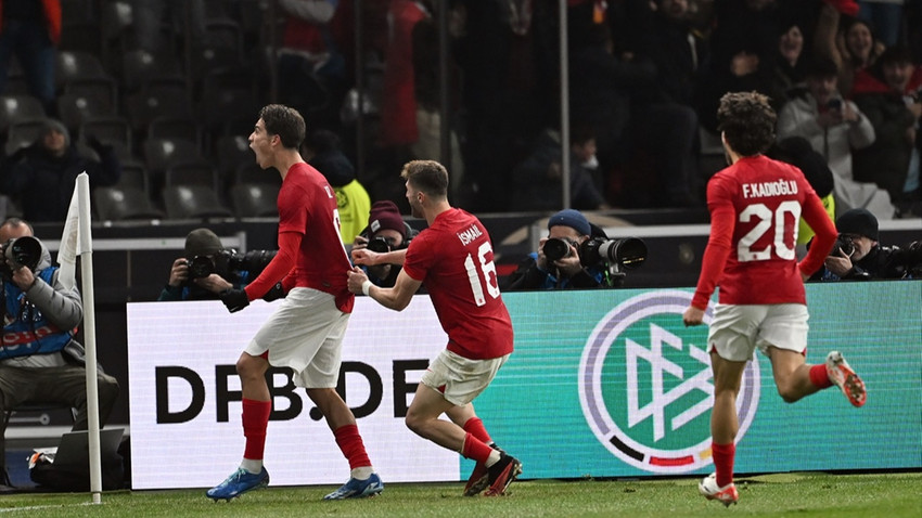 Milli Takım EURO 2024 provasında Almanya'yı devirdi
