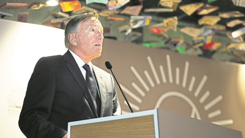 Eczacıbaşı, İstanbul Modern’deki ödül töreninde bir konuşma yaptı.