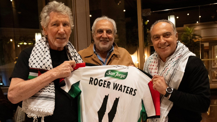 Palestino'dan Roger Waters'a formayla teşekkür