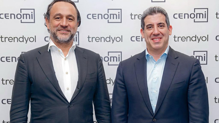 Trendyol Grubu Başkanı Çağlayan Çetin ve Cenomi Grup CEO’su Mohamad Mourad