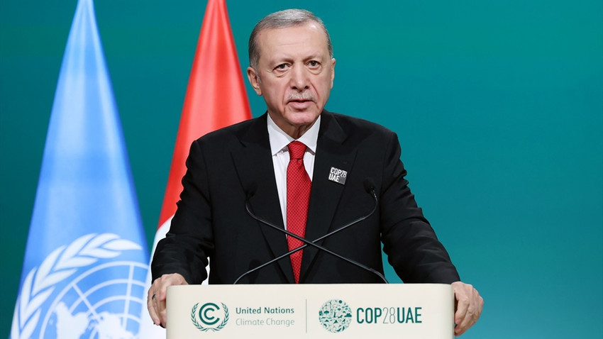 Cumhurbaşkanı Erdoğan İklim Zirvesi'nde konuştu: Net sıfır emisyon hedefini 2053'te gerçekleştirmeyi öngörüyoruz