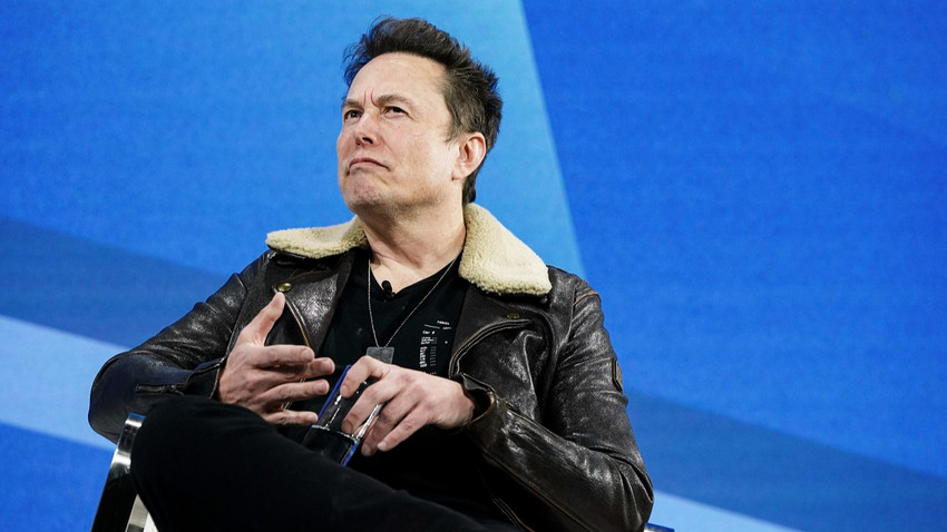 Elon Musk, Manhattan'da düzenlenen 2023 New York Times DealBook Zirvesi'ne katıldı (Fotoğraf: Haiyun Jiang/The New York Times)