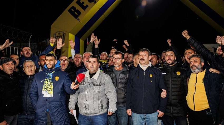 MKE Ankaragücü taraftarlarından Faruk Koca'ya destek: Oturma eylemi başlatacaklar