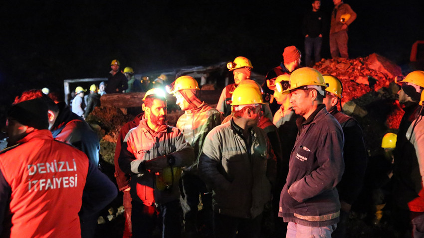 Denizli'de maden ocağında göçük: 2 kişi öldü
