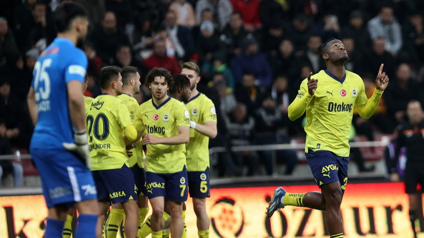 Batshuayi'den hat-trick: Kayseri'deki gol düellosunda kazanan Fenerbahçe