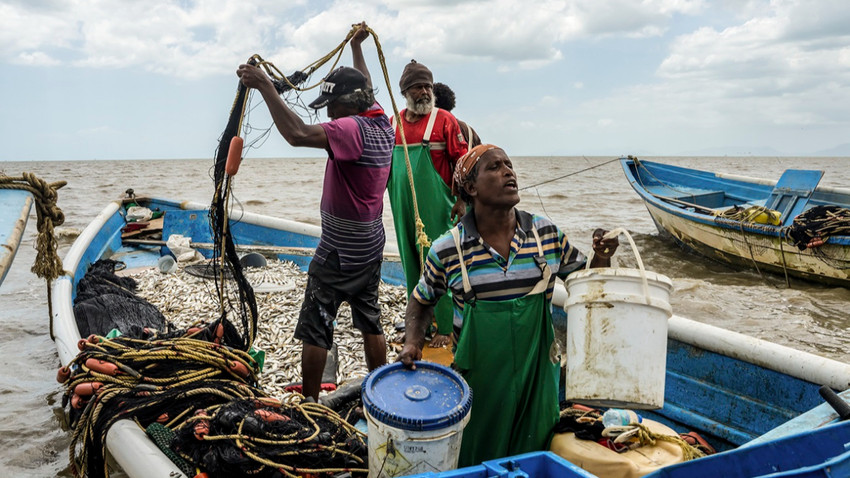 Trinidad ve Tobagolu balıkçılar ekstrem hava olayları nedeniyle eskisi kadar balık avlayamamaktan şikayetçi. Fotoğraf: Tony Cenicola /The New York Times