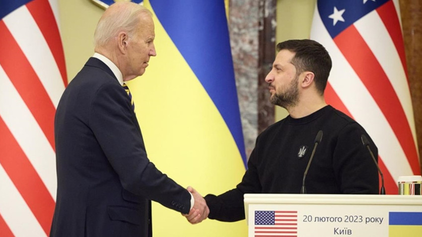 Ukrayna Devlet Başkanı Zelenskiy: ABD'nin bize ihanet etmeyeceğinden eminim