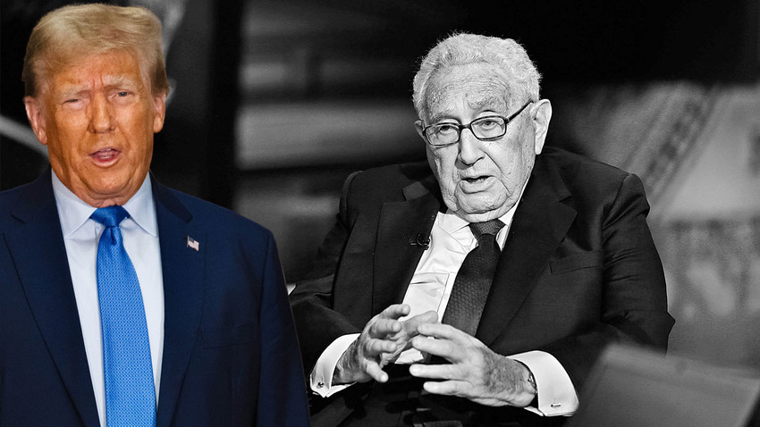 ABD dış politikasına damgasını vuran Henry Kissinger 2015’te Fox Business Network stüdyosunda. Kissinger 29 Kasım’da 100 yaşında öldü (John LamparskI/Getty Images)