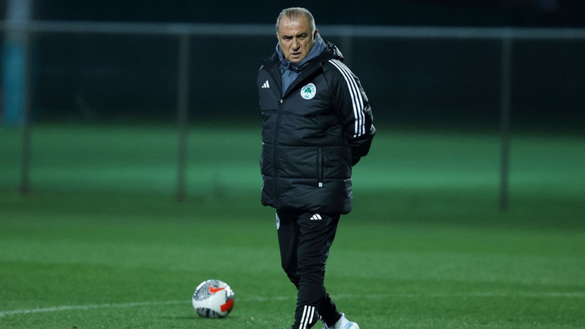 Fatih Terim Panathinaikos'un başında ilk antrenmanına çıktı