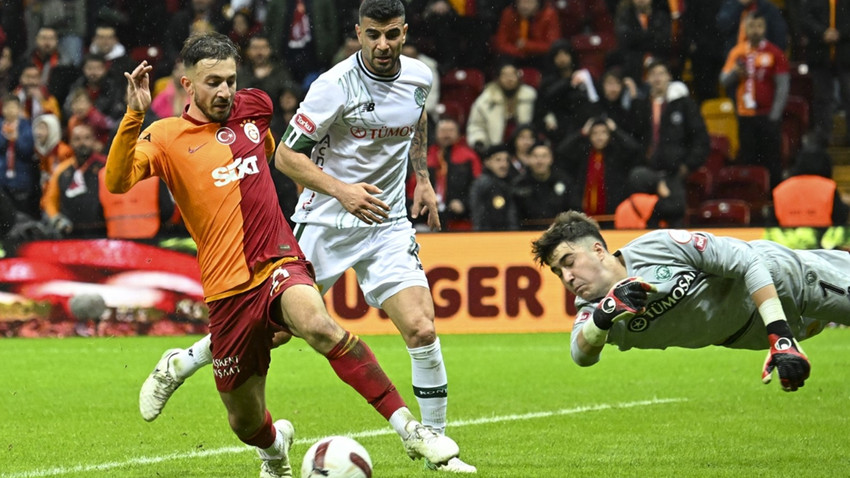 Galatasaray 3 puanı 3 golle aldı