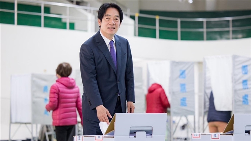 Tayvan'da başkanlık seçimini iktidar partisinin adayı Lai Ching-te kazandı
