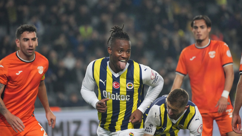 Batshuayi'nin gecesi: Fenerbahçe kupada farka koştu