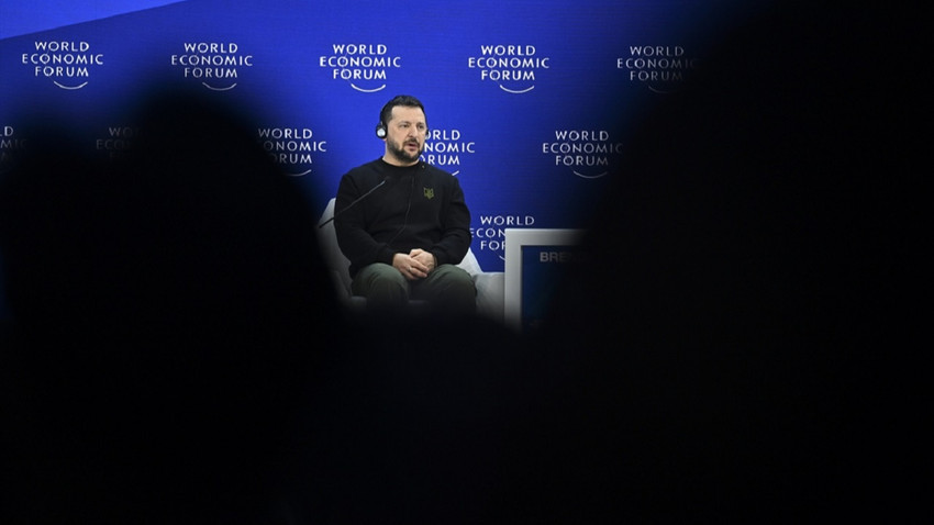 NYT Zelenskiy'nin Davos ziyaretini yazdı: Silah değil barış istedi