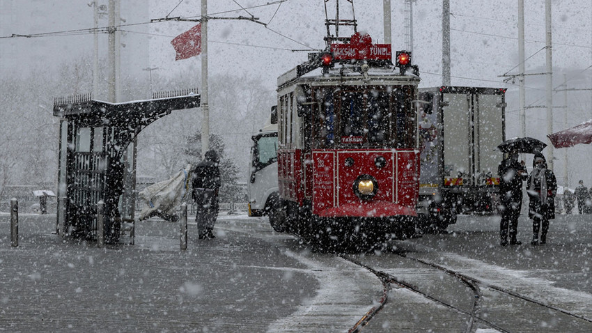 AKOM'dan İstanbul için kar uyarısı