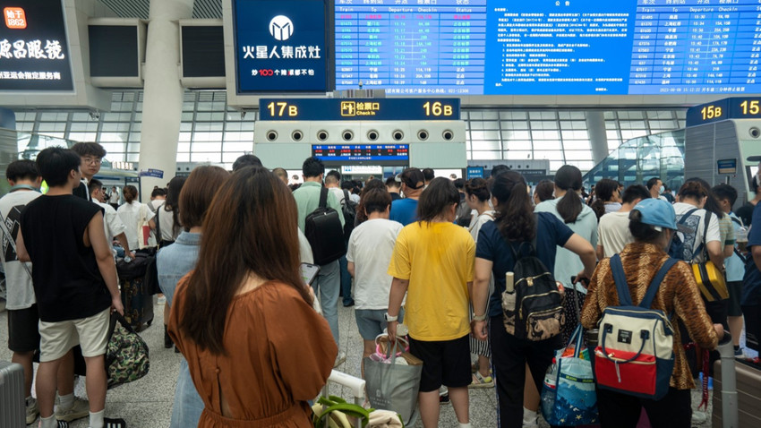 Çin’de tatil trafiğinde 258 milyon tren bileti satıldı