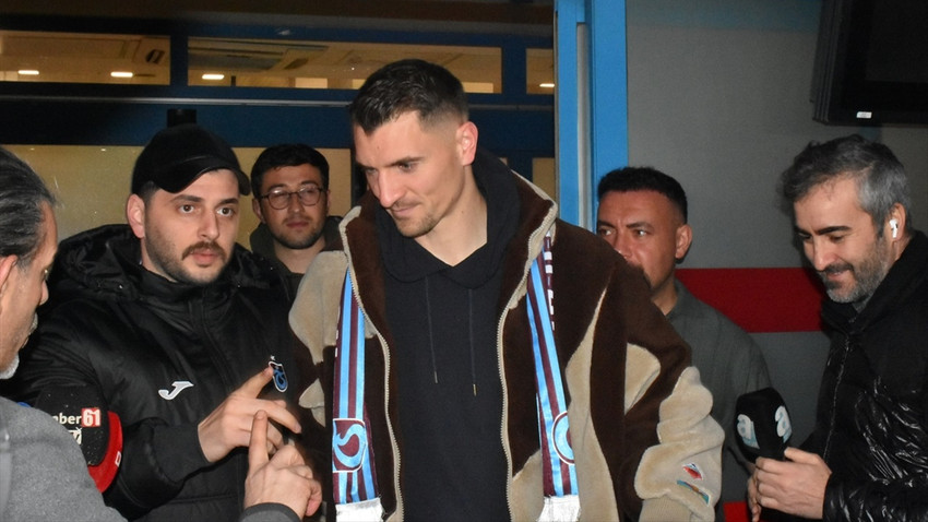 Thomas Meunier imza için Trabzon'da