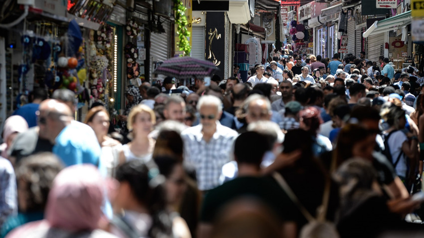 Türkiye’nin nüfusu bir yılda 93 bin arttı
