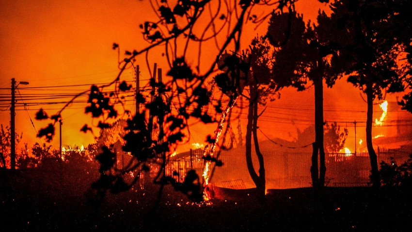 Şili'deki orman yangınlarında 120'den fazla kişi hayatını kaybetti
