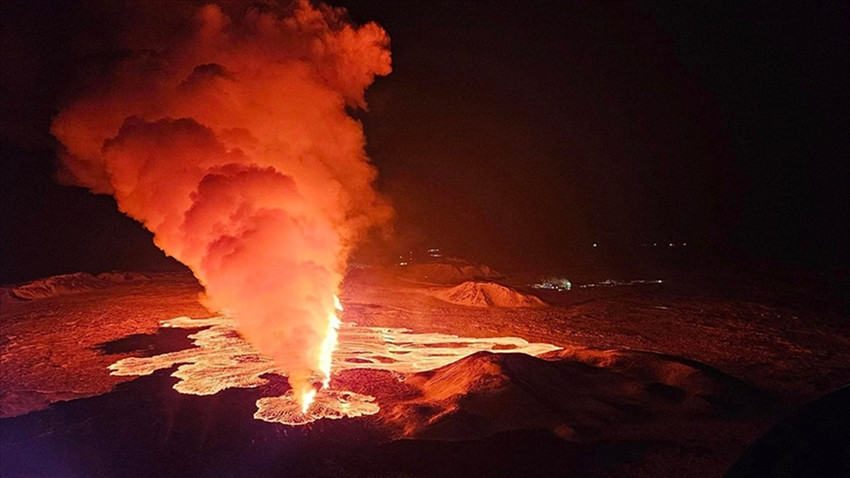 30 bin kişinin suyunu kesti: İzlanda'da 3 ayda 3. yanardağ patlaması