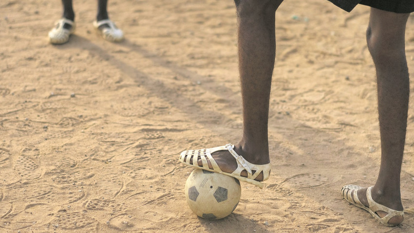 Fildişi Sahili oyuncuları Afrika Kupası’nın kutluyor. Fotoğraf: Joao Silva / The New York Times