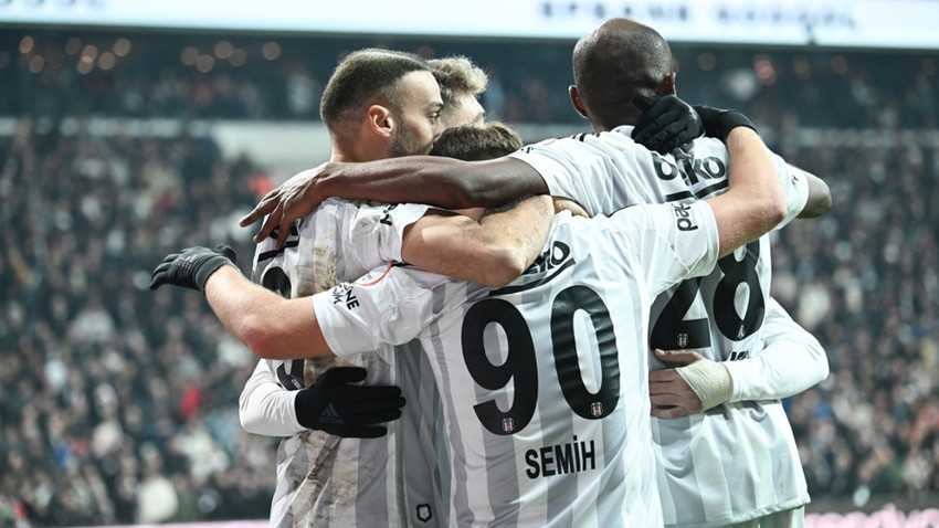 Beşiktaş Konyaspor karşısında hata yapmadı, 2 golle maçı aldı