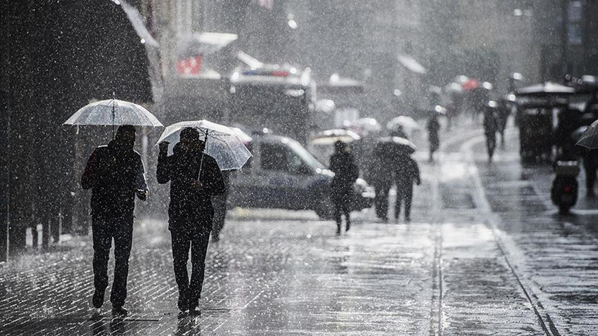 Meteoroloji'den 2 kente kuvvetli yağış uyarısı
