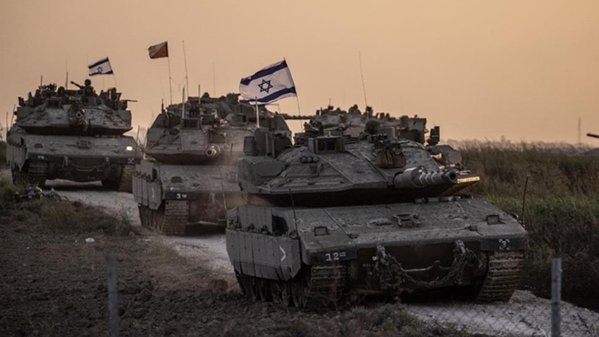 İsrail tankları kendi topraklarına ateş ediyor