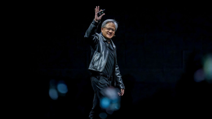 Nvidia patronu Huang’ın giyimi moda yazılarına konu oluyor. (Fotoğraf: Getty Images)