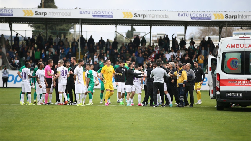 Olaylı Bodrum FK-Eyüpspor maçının faturası belli oldu