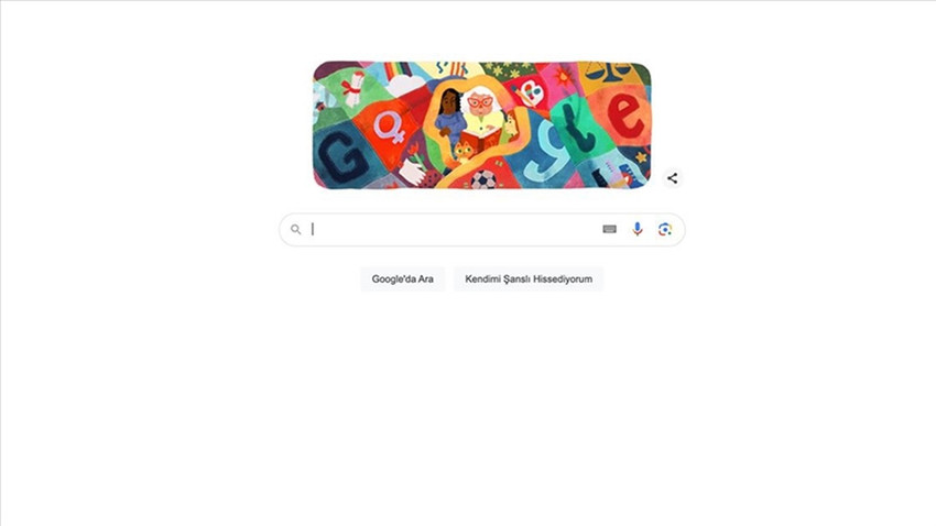 Google'dan Dünya Kadınlar Günü'ne özel doodle