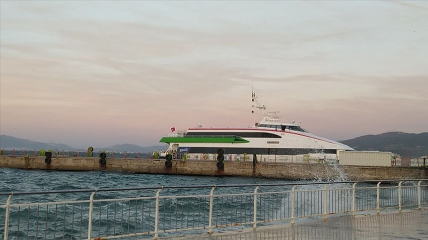 Bursa Deniz Otobüsleri'nin 8 seferi iptal edildi