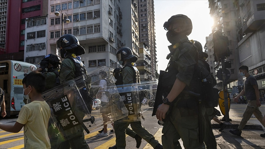 Protestoların ardından rafa kaldırılmıştı: Hong Kong'da Ulusal Güvenliği Koruma Yasası 21 yıl sonra meclisten geçti