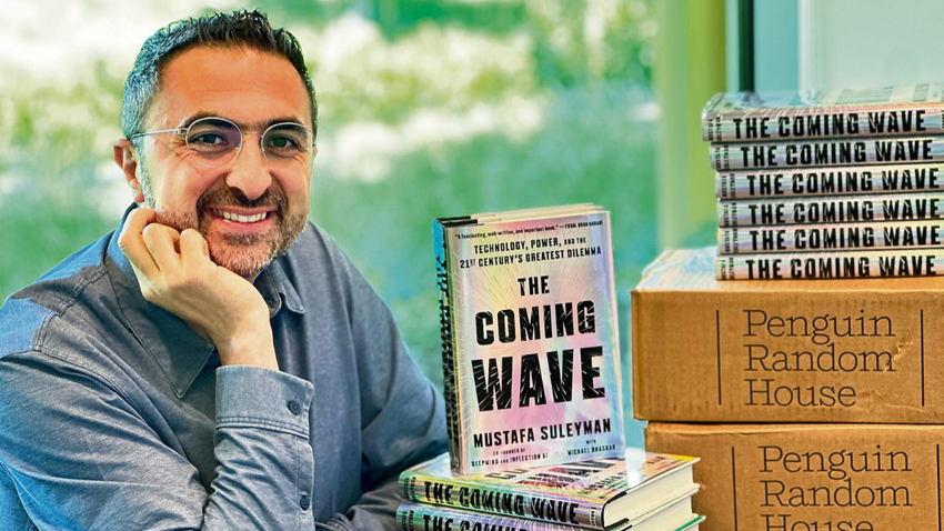 Mustafa Süleyman, kitabı The Coming Wave - Gelen Dalga'da yapay zekanın geleceği nasıl değiştireceğini anlatıyor.