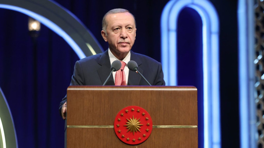 Erdoğan'dan ihracat kısıtlaması açıklaması: Tedbirlerimiz Gazze'ye kesintisiz yardım ulaşıncaya dek sürecek