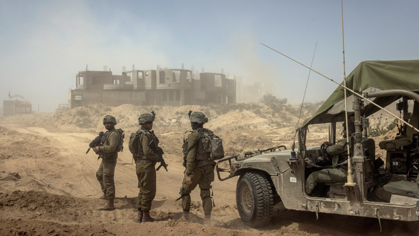 İsrail askerleri tarihinde Gazze'de, 31 Mart 2024. (Fotoğraf: Avishag Shaar-Yashuv/The New York Times)