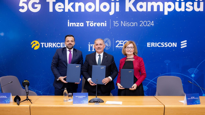 İTÜ, Turkcell ve Ericsson işbirliğiyle 5G Teknoloji Kampüsü hayata geçirildi