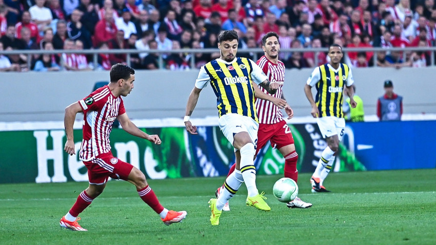 Fenerbahçe-Olympiakos maçına doğru: İlk 11'ler belli oldu