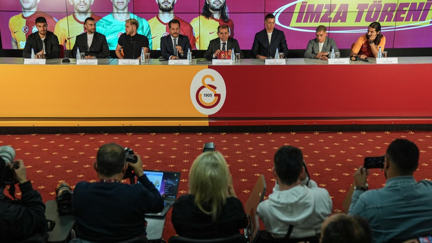 Galatasaray 5 futbolcusu ile sözleşme uzattı