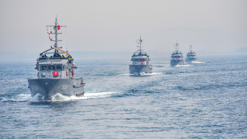 23 Nisan'da 23 gemi ile 23 liman ziyareti