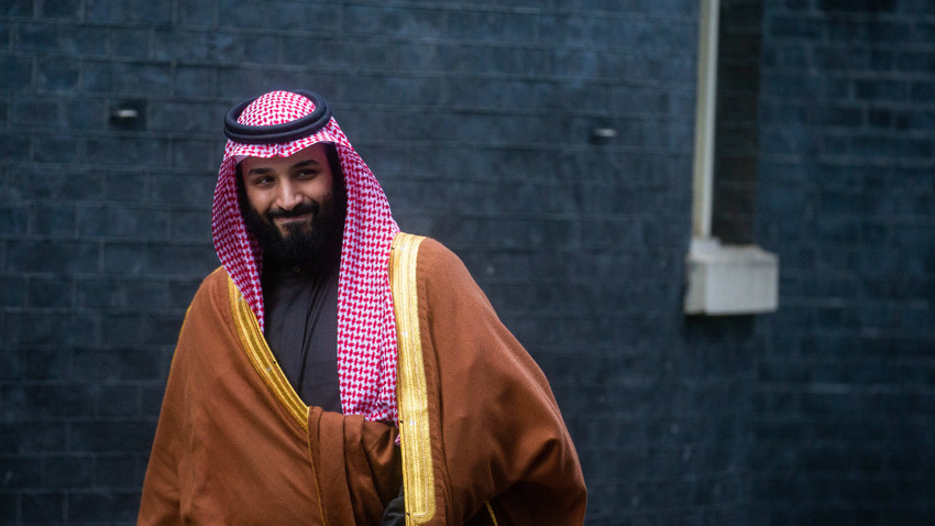 Prens Muhammed Bin Selman, 2018'de İngiltere'deki Başbakanlık Ofisi'nden ayrılırken