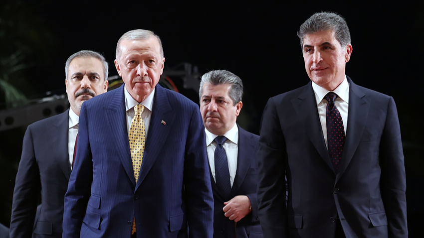 Cumhurbaşkanı Erdoğan IKBY Başkanı Barzani ile görüştü: PKK meselesinin artık gündemden çıkma vakti geldi