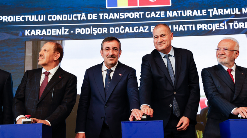 Cevdet Yılmaz: Karadeniz-Podișor Doğal Gaz Boru Hattı Projesi Romanya ve AB açısından stratejik bir öneme sahip
