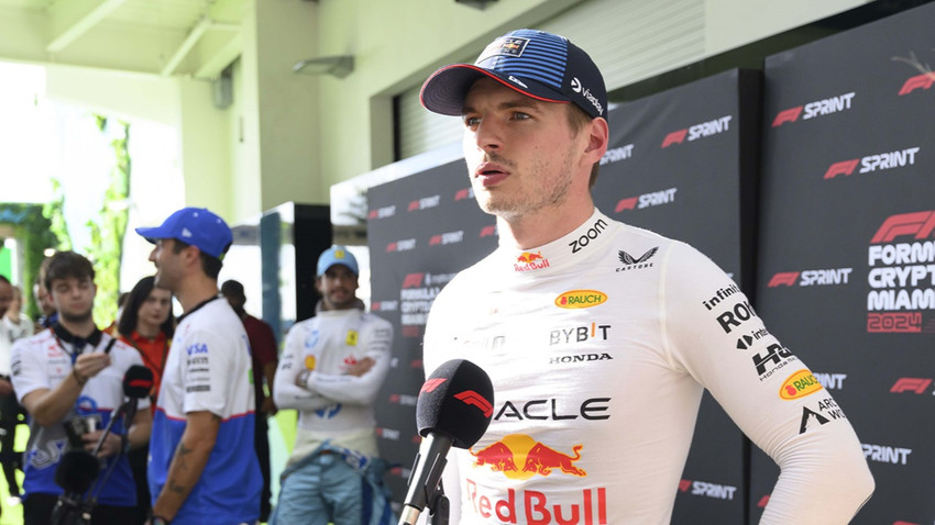 F1 Miami Grand Prix'sinde pole pozisyonu Verstappen'in